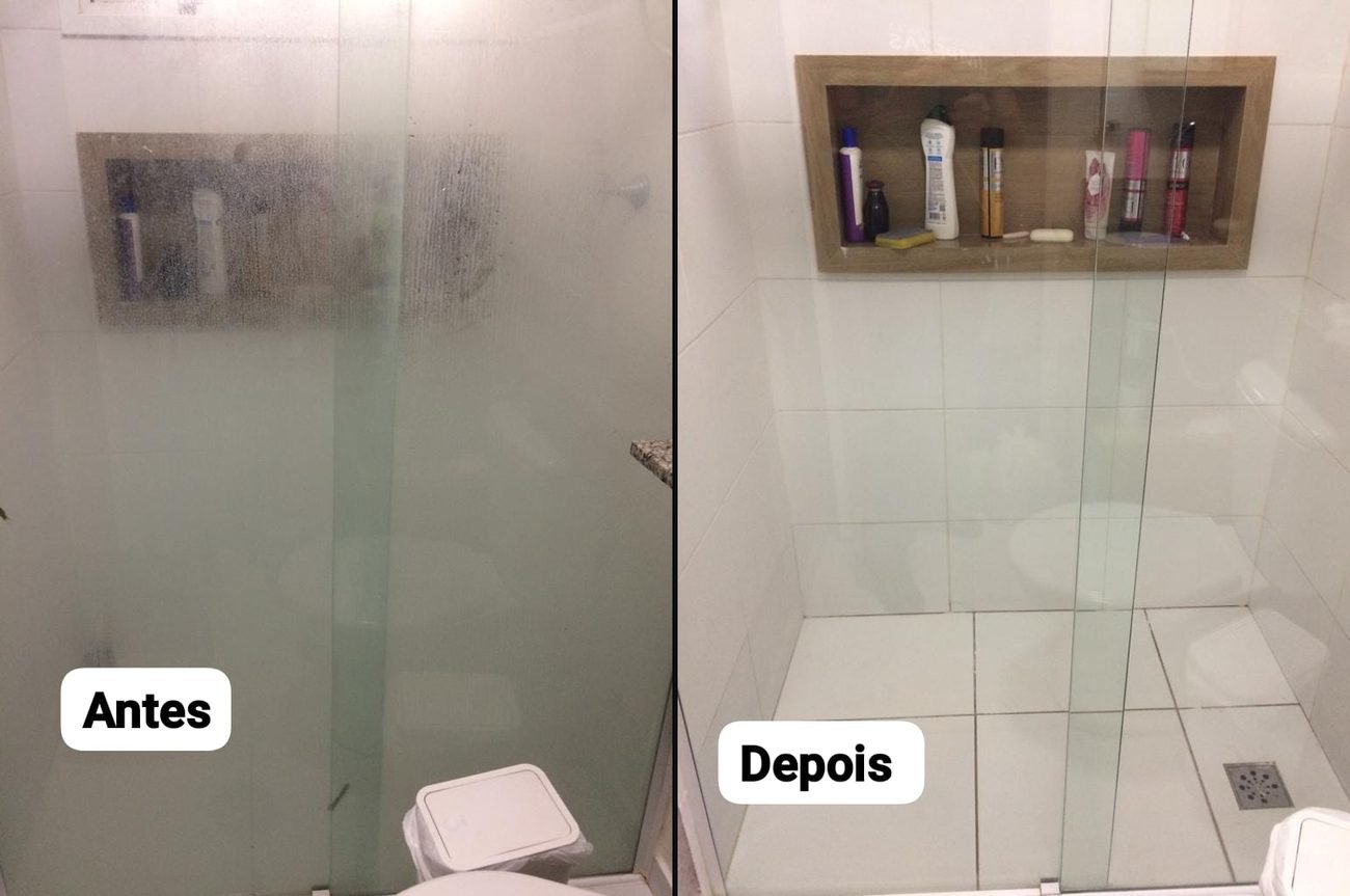 Vidros, Box e Espelhos — R20 Limpeza e Higienização
